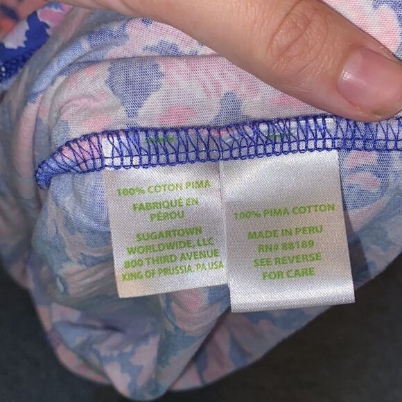 Lilly Pulitzer Floral 3/4 Sleeve Dress - Picture 7 of 8